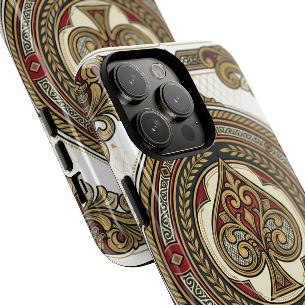 Ornate Ace of Spades Magnetic Tough Case