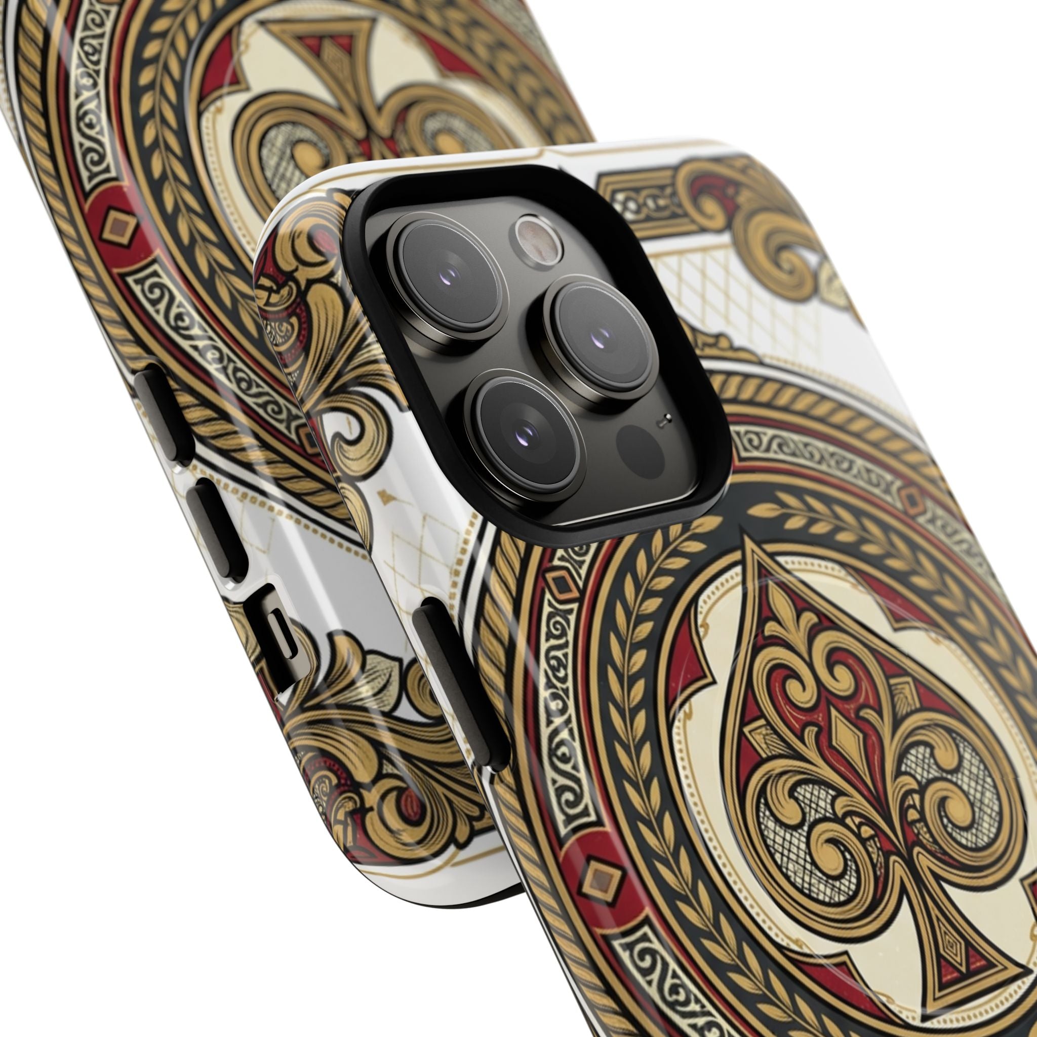 Ornate Ace of Spades Magnetic Tough Case