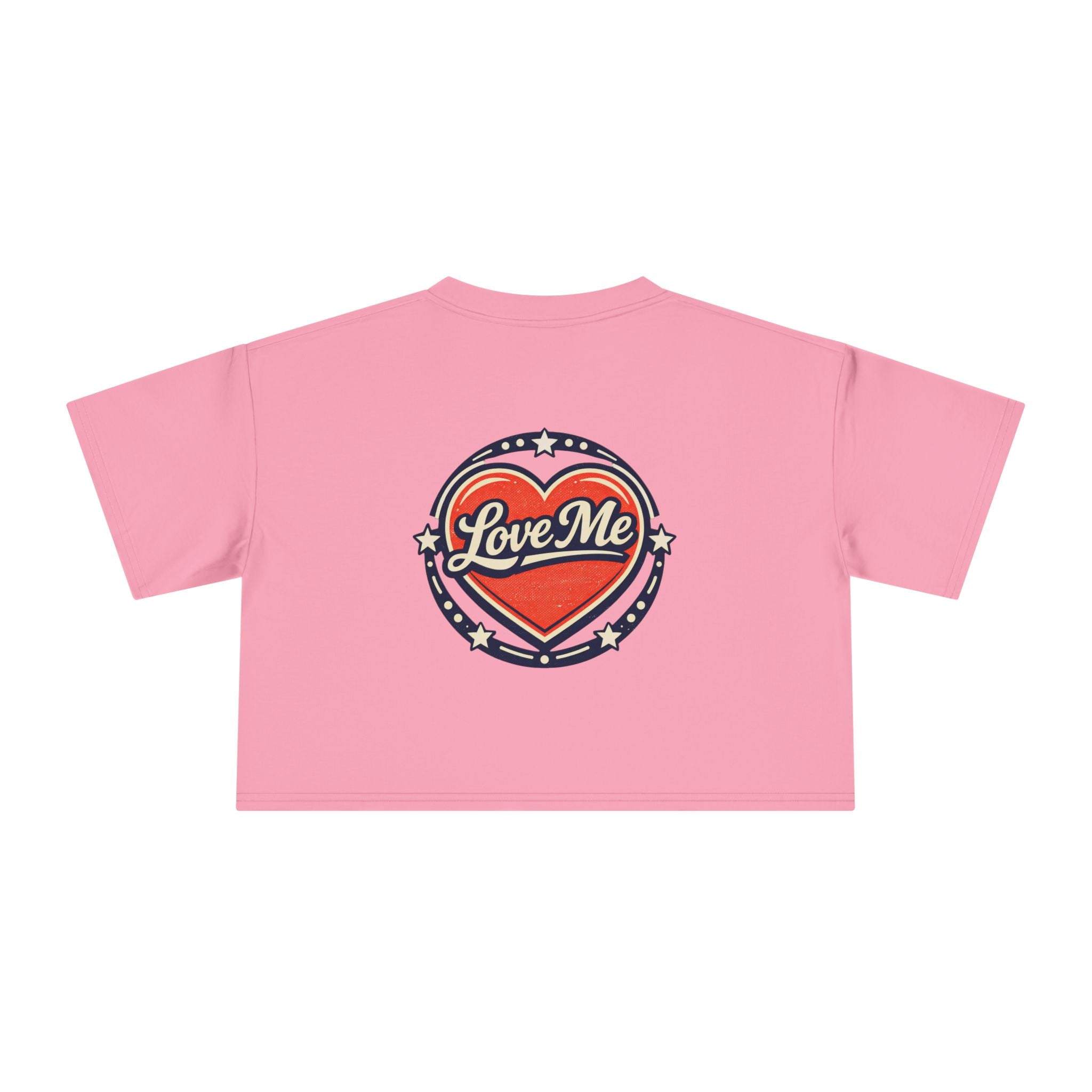 Love Me Heart Crop Tee — Women's Crop Top