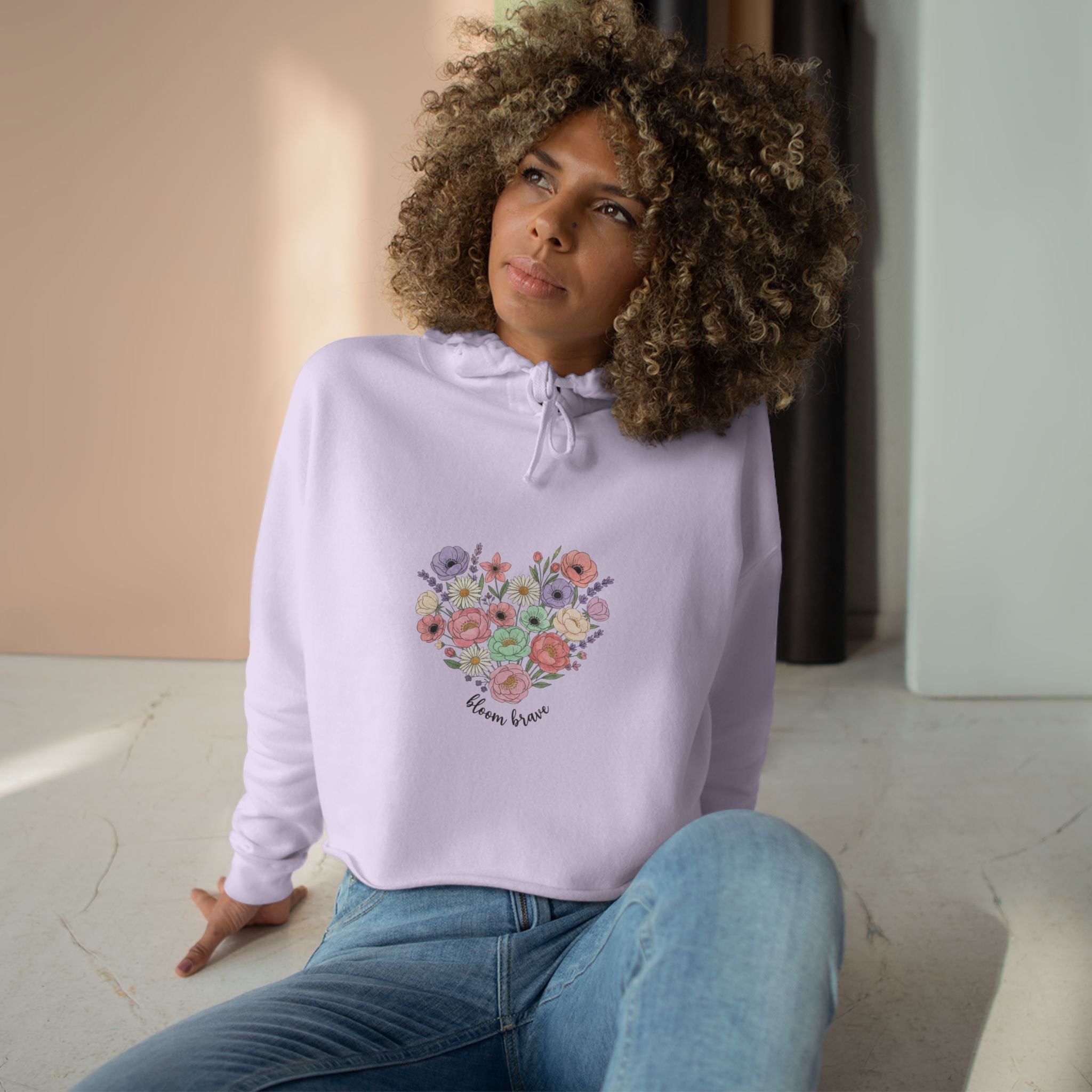 Floral Heart Hoodie