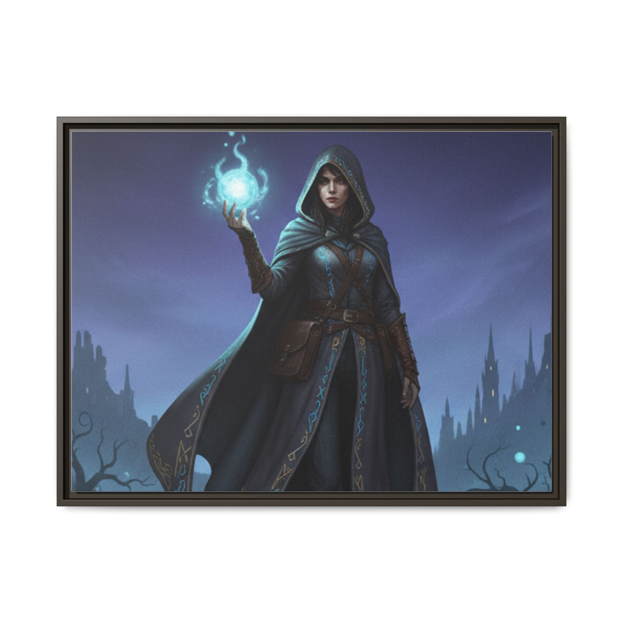 Framed Matte Canvas Wall Art