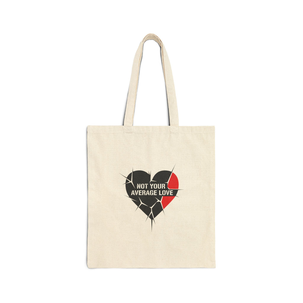Chain Heart Graphic Tote