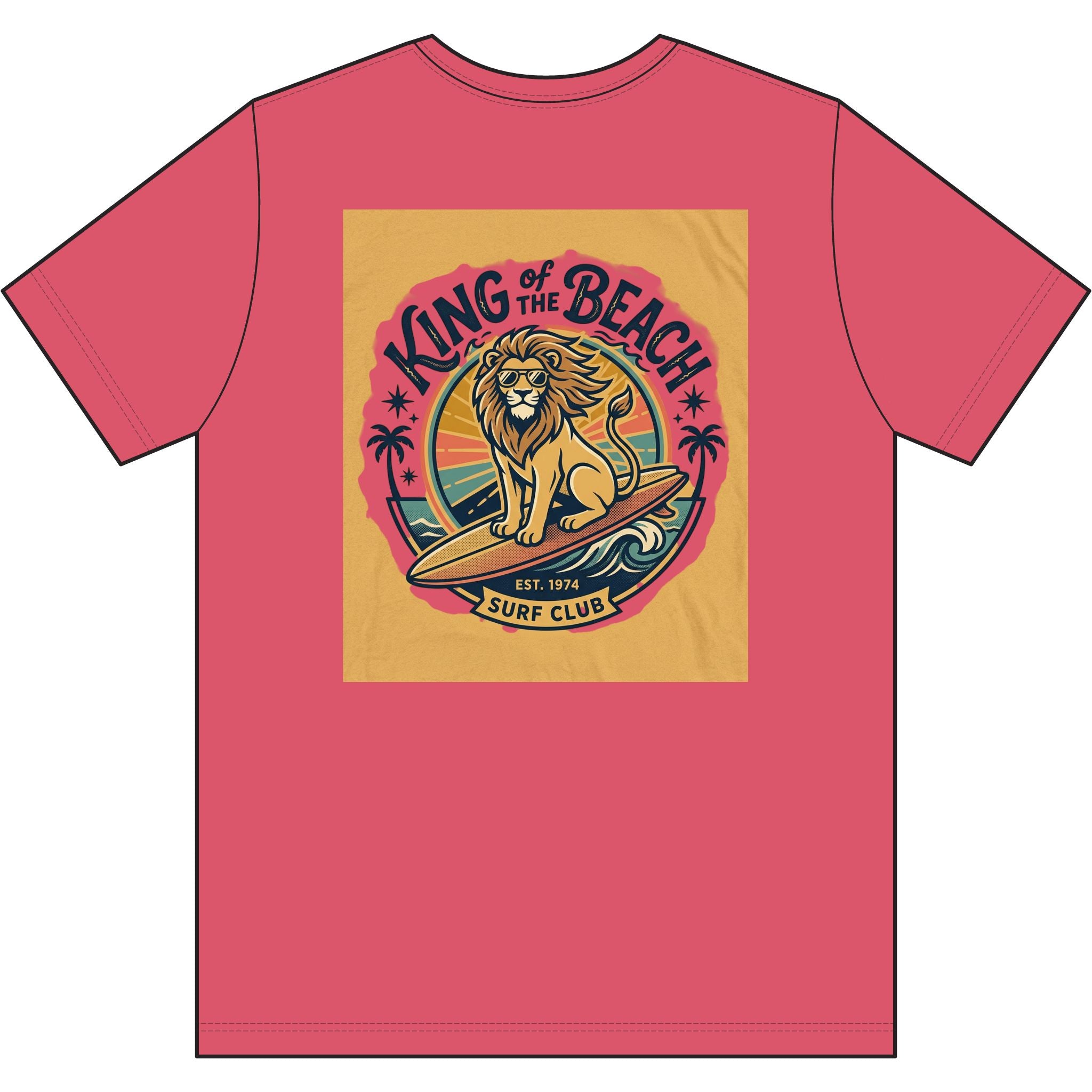 King of the Beach Surf Club T-Shirt