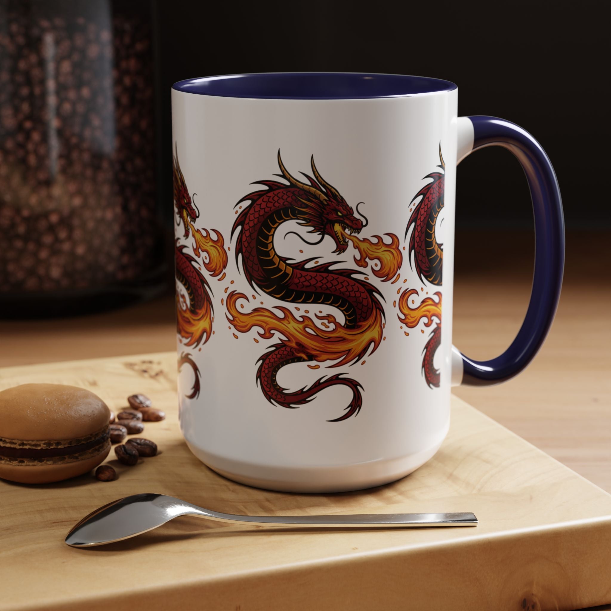 Fire Dragon Coffee Mug — Ceramic Mug (11/15 oz)