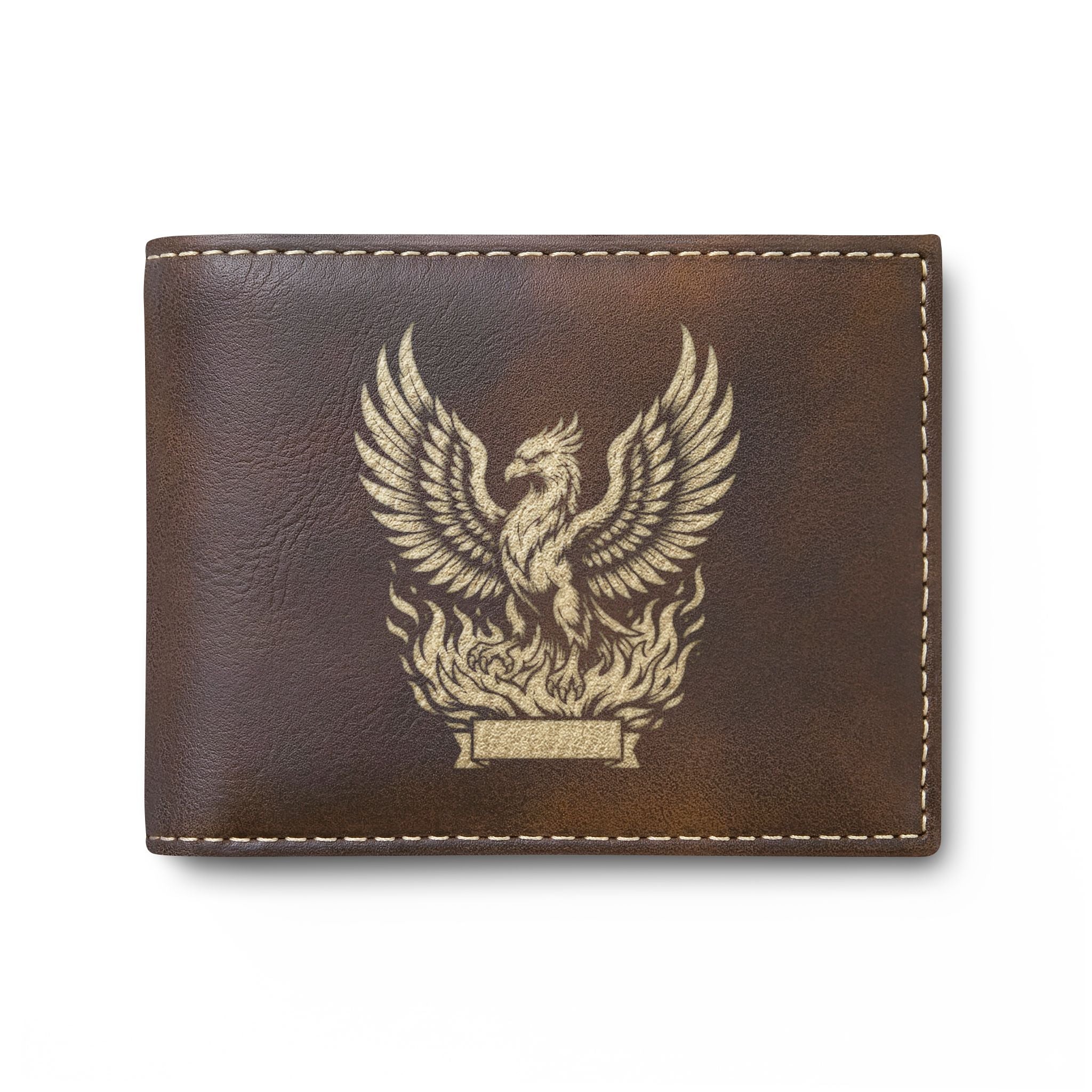 Embroidered Phoenix Wallet